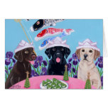 Japanese Children's Day Labradors Greeting Card