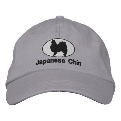 Japanese Chin Embroidered Hat by MenagerieMayhem