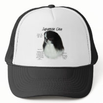 Japanese Chin History Design Trucker Hat