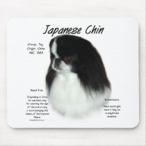 Japanese Chin History Design Mouse Pads