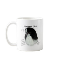 Japanese Chin History Design Coffee Mugs