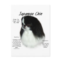 Japanese Chin History Design Post Cards
