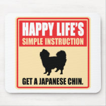 Japanese Chin mousepads