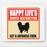 Japanese Chin Mouse Mat