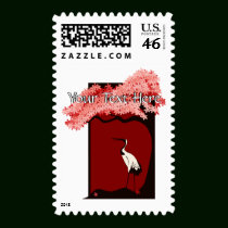 Japanese Crane Postage postage