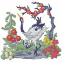Japanese Crane Scene embroidered shirts by Embroidery4U Japanese Crane Scene embroidered shirts
