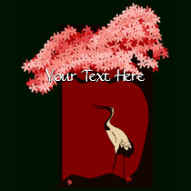Japanese Crane Shirt