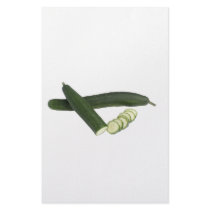Japanese cucumber personalized stationery