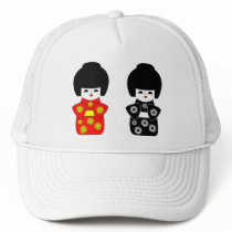 Japanese Dolls hats