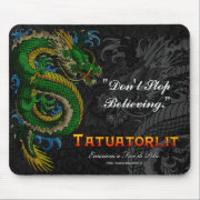 Japanese Dragon mousepad
