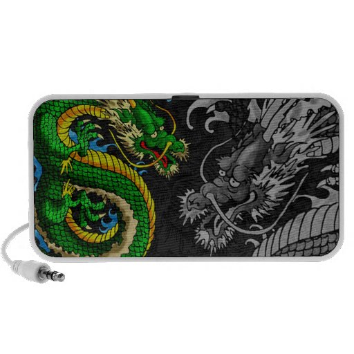 Japanese Dragon Portable Speakers