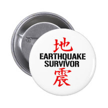 JAPANESE EARTHQUAKE SURVIVOR PIN
