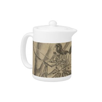 Japanese Empress circa 1800s zazzle_teapot