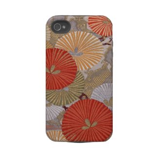 Japanese fabric iPhone 4 Case-Mate Case