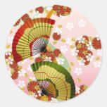 Japanese Fan 3 Sticker