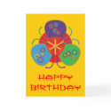 Japanese fan birthday card