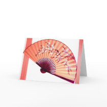 Japanese Fan Decoration- card by Akichan Japanese Fan Decoration- card