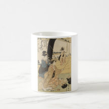 Japanese Females practicing archery c. 1798 Coffee Mug