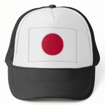 Japanese flag design hats by VanityBarn Japanese flag design hats