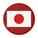 Japanese Flag Magnets Japanese Flag Magnets