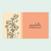 Japanese Floral Melon Business Card business cards