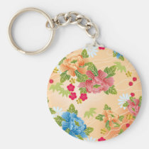japan, japanese, blossom, floral, pink, bueatiful, cute, flower, design, traditional, vintage, spring, feminin, pattern, asia, oriental, china, chinese, beauty, beautiful, graphic, nature, feminine, art, Keychain with custom graphic design