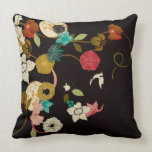 Japanese flowers American MoJo Pillow