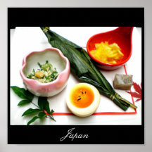 Japanese Food, Images from Japan Print
