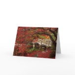 Japanese Garden, British Columbia Greeting Card