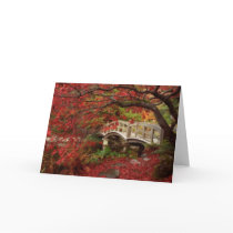 Japanese Garden, British Columbia Greeting Card