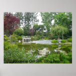 Japanese Garden in Long Beach, CA Posters