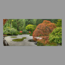 Japanese Garden in Portland Oregon Poster posters