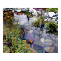 Japanese Garden Koi Pond posters by ElainePlesser Japanese Garden Koi Pond posters