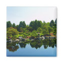 Japanese Gardens at the Denver botanical gardens. magnet