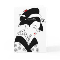 Japanese Geisha cards by elliel Japanese Geisha cards