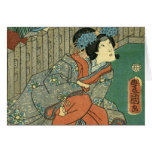 Japanese Geisha Card