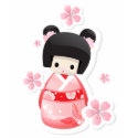 Japanese Geisha Doll - buns series shirt