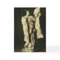 japanese geisha greeting card