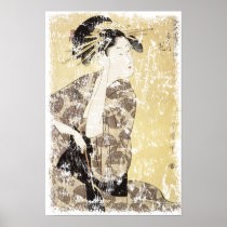 Japanese Geisha Print
