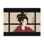 Japanese Girl Postcard