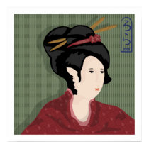 Japanese Girl Poster posters