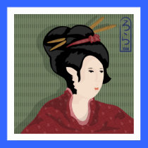 Japanese Girl Poster posters