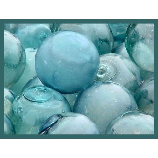 Japanese Glass Float stamp