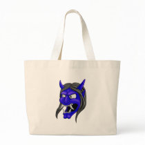Japanese Hannya Mask bags by PointBlankInd Japanese Hannya Mask bags