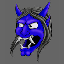 Japanese Hannya Mask t-shirts