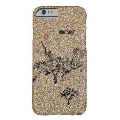 Japanese horse art sumi equestrian barely there iPhone 6 case