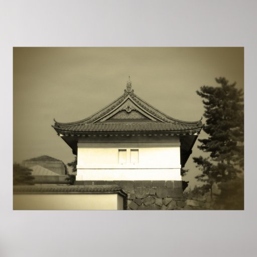 Japanese house print