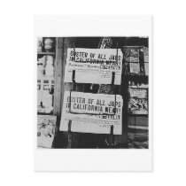 Japanese Internment - Newspapers postcards