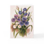 Japanese Irises - Iris Kaempferi - Greeting Card