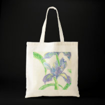 Japanese Irises bags